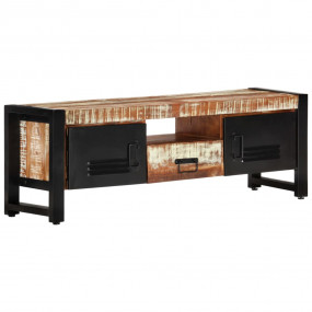 TV Cabinet Mixed Colors Solid Reclaimed Wood 47.2 x 11....