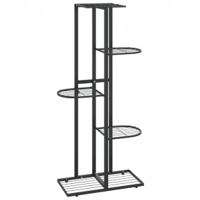 Plant Stand Black Metal Medium Durable Plant Stand