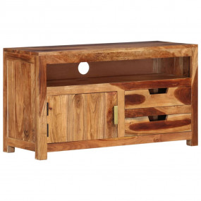 TV Cabinet Honey touch finish Solid acacia wood