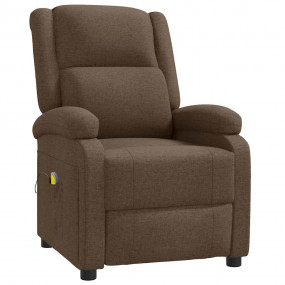 Massage Chair Brown Fabric, wood, and metal Single Mass...