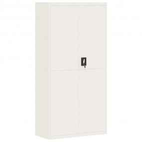 File Cabinet White Powder-coated steel Medium