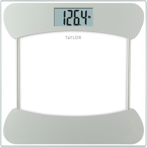 Imag:Taylor Precision Products 754941933S Instant Read 400-lb Capacity Bathroom Scale