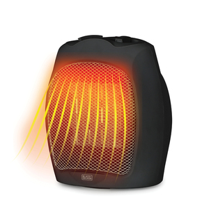 BLACK+DECKER BHDC500B46 1,500-Watt-Max Desktop Ceramic ...