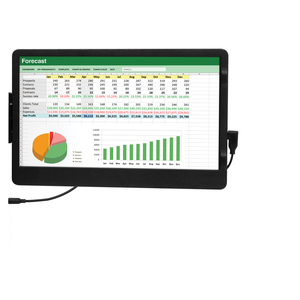 HELIX ETHMON12 11.6-In. Attachable Portable Laptop Moni...