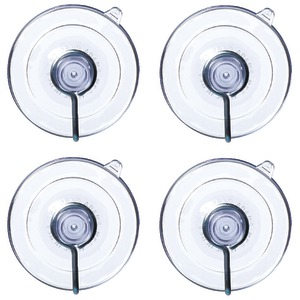 No Logo 7500-77-3040 Suction Cups with Hooks, 4 pk
