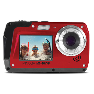 Minolta MN40WP-R 48.0-Megapixel Waterproof Digital Came...