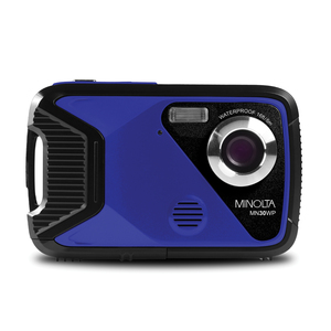 Minolta MN30WP-BL MN30WP Waterproof 4x Digital Zoom 21 ...