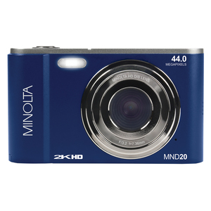 Minolta MND20-BL MND20 16x Digital Zoom 44 MP/2.7K Ultr...
