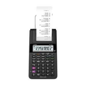 CASIO HR-10RC HR-10RC Portable Printing Calculator, 12 ...