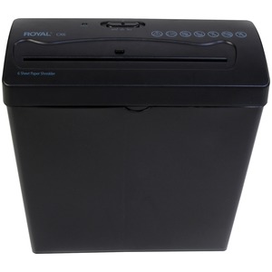 Royal 29183G-BK CX6 6-Sheet Crosscut Shredder